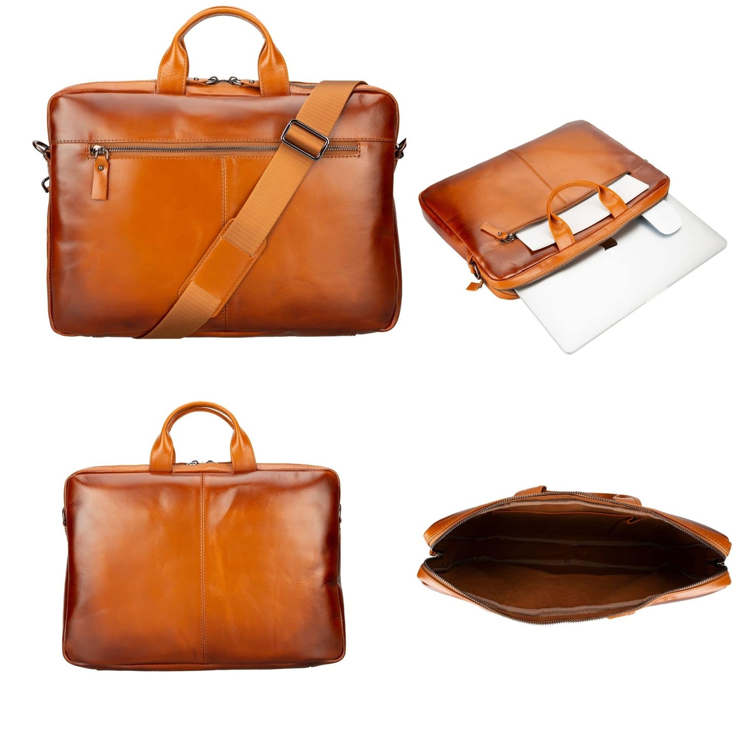 Afton MacBook Leather Sleeve & Bag