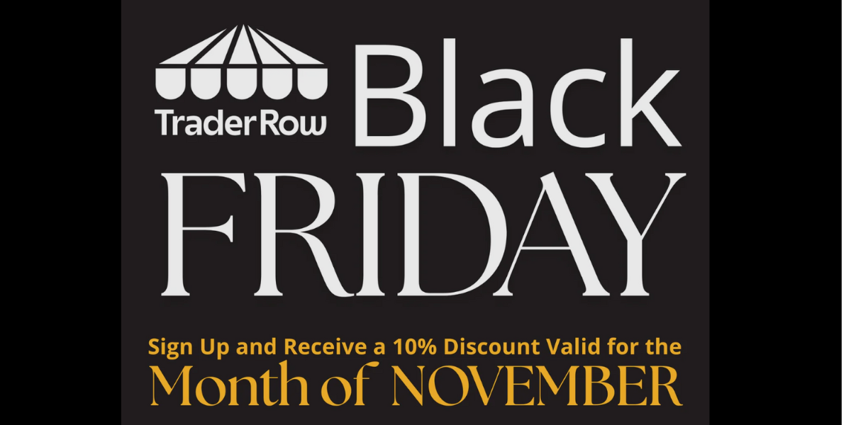 Experience the Best of Black Friday with TraderRow
