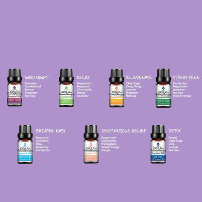 Essential Aromatherapy Oils - 100% Pure 14 Pack