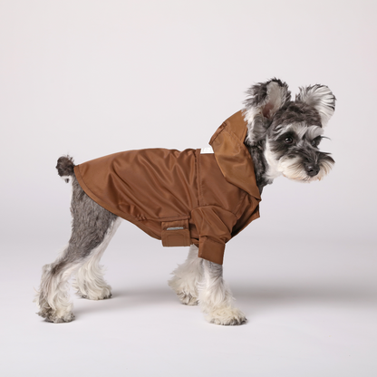 Tribeca Adjustable Velcro Raincoat - Choco