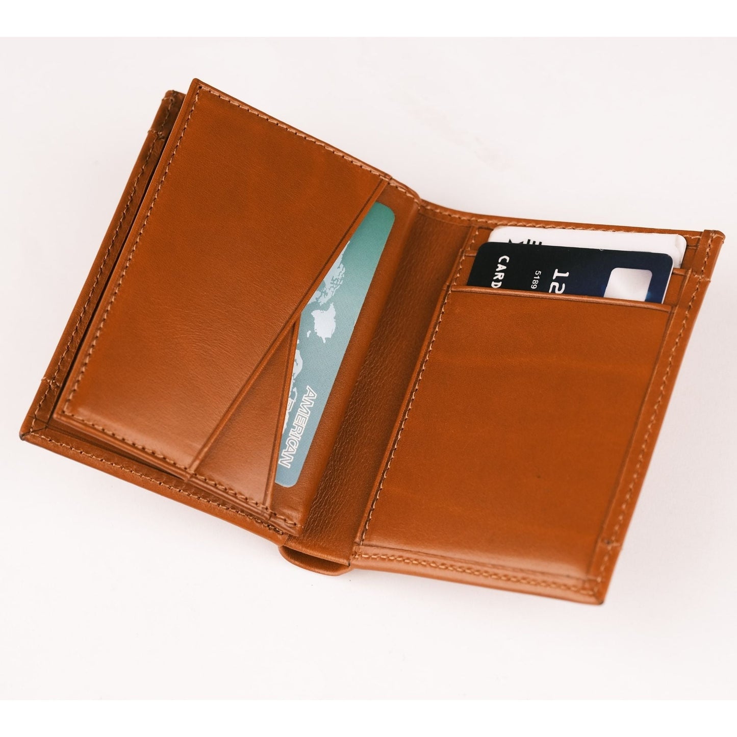 Glendo Apple AirTag Slot Leather Handcrafted Wallet - Unisex