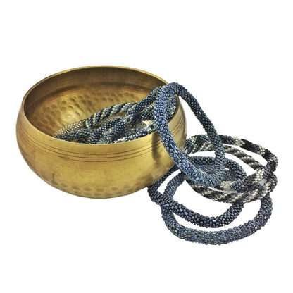 Gunmetal Gray Roll-On Bracelets